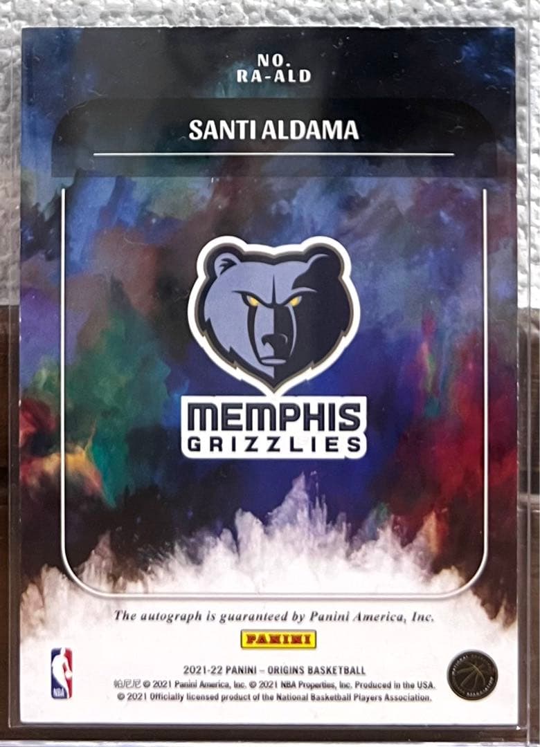 Santi Aldama /25シリ RC auto 1stナンバー