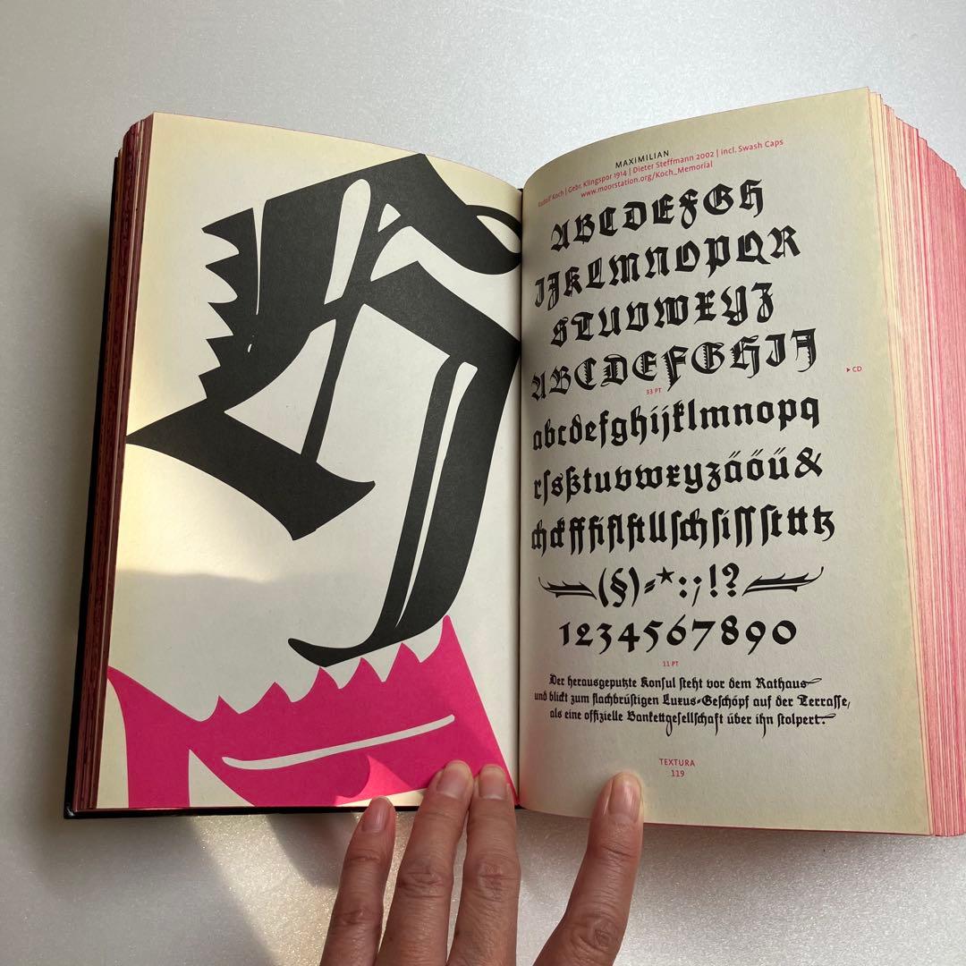 洋書】フォントデザイン集 Fraktur Mon Amour - メルカリ