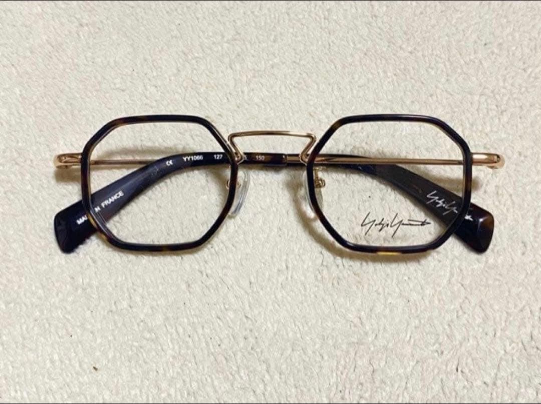 新品 Yohji Yamamoto ヨウジ ヤマモト 眼鏡 オクタゴン べっ甲 - メルカリ