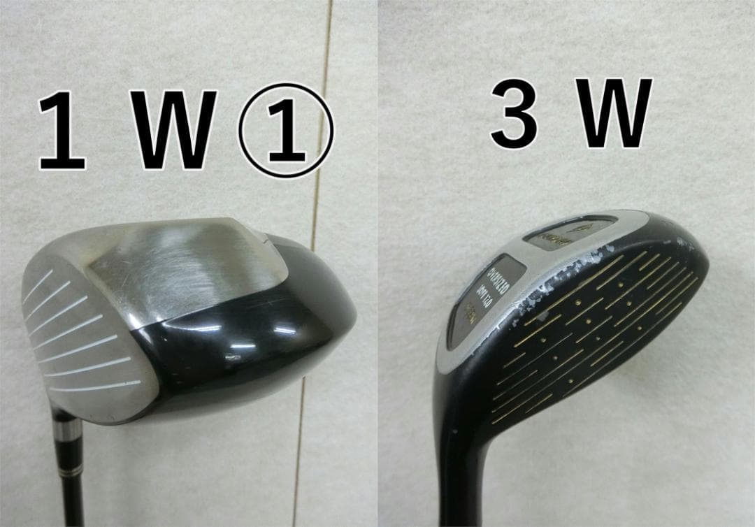 b672 初心者歓迎 ダンロップ等メンズゴルフ14本セット※Dr2本入り