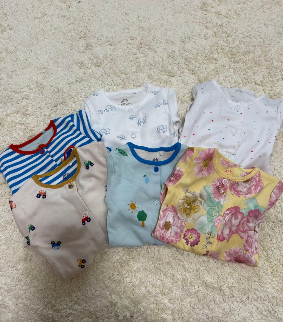 ♡むぎ♡様専用ロンパース・カバーオール 6枚セットの通販はau PAY