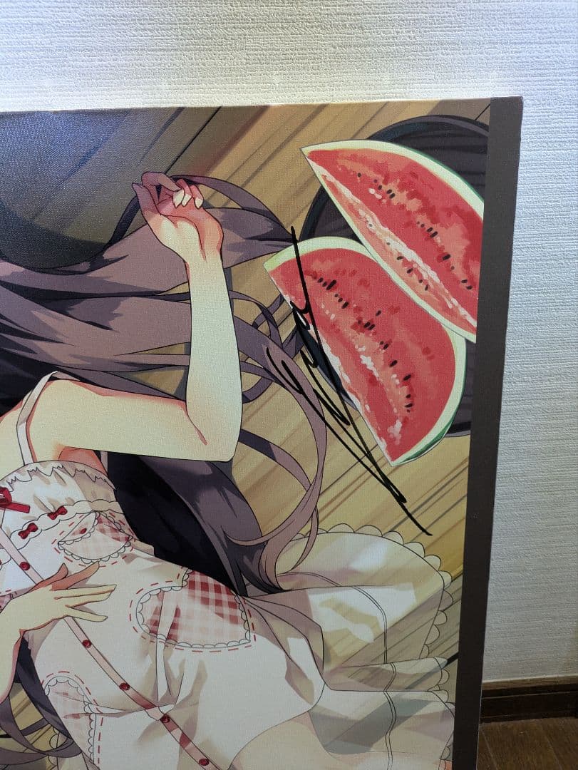 [新品未使用品] PCゲーム　 ものべの　沢井　夏葉　キャンバスアート　イラスト