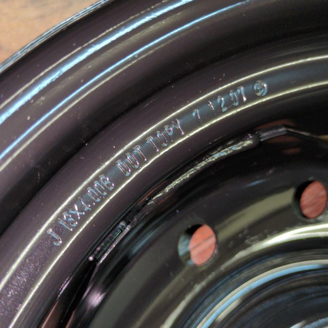 スズキ　純正ホイール　13×4.00B　MRワゴン他　MOCOや日産車にも