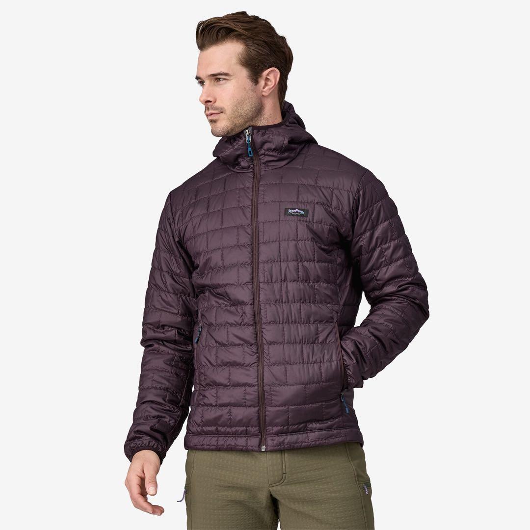 パタゴニア メンズ・ナノ・パフ・フィッツロイ・トラウト・フーディ