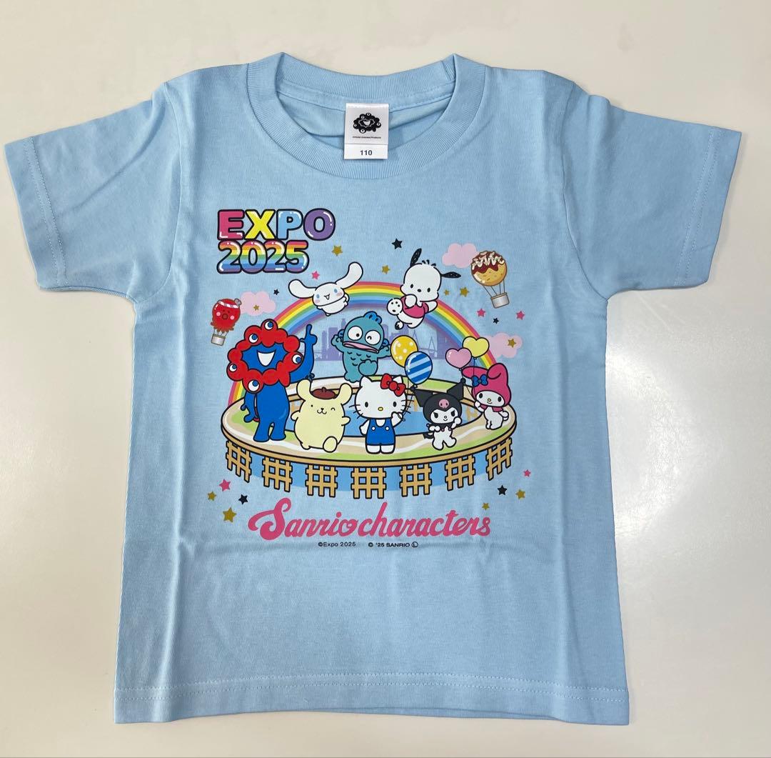 2025 大阪・関西万博 サンリオ ミャクミャク キッズTシャツ110 - メルカリ