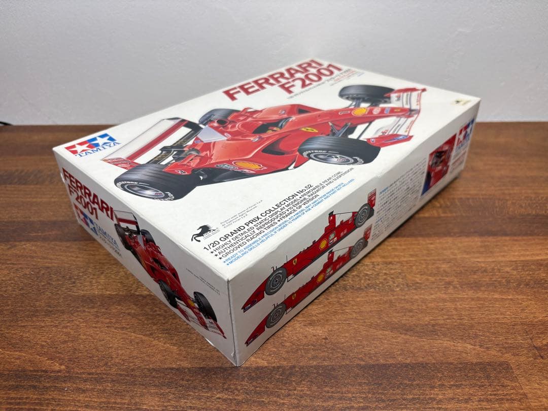 タミヤ 1/20 フェラーリ F2001 マルボロデカール、カーボンデカール