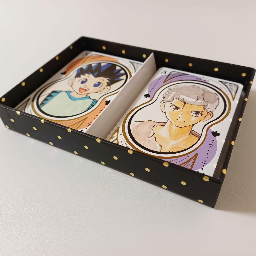 冨樫義博展 オールスター 箔押し トランプ (全54枚 箱付き) - メルカリ