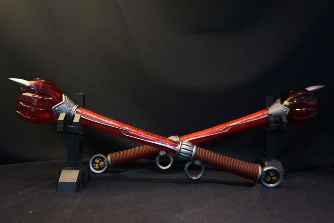 仮面ライダー響鬼 音撃棒 烈火 1：1 プロップスケール - メルカリ