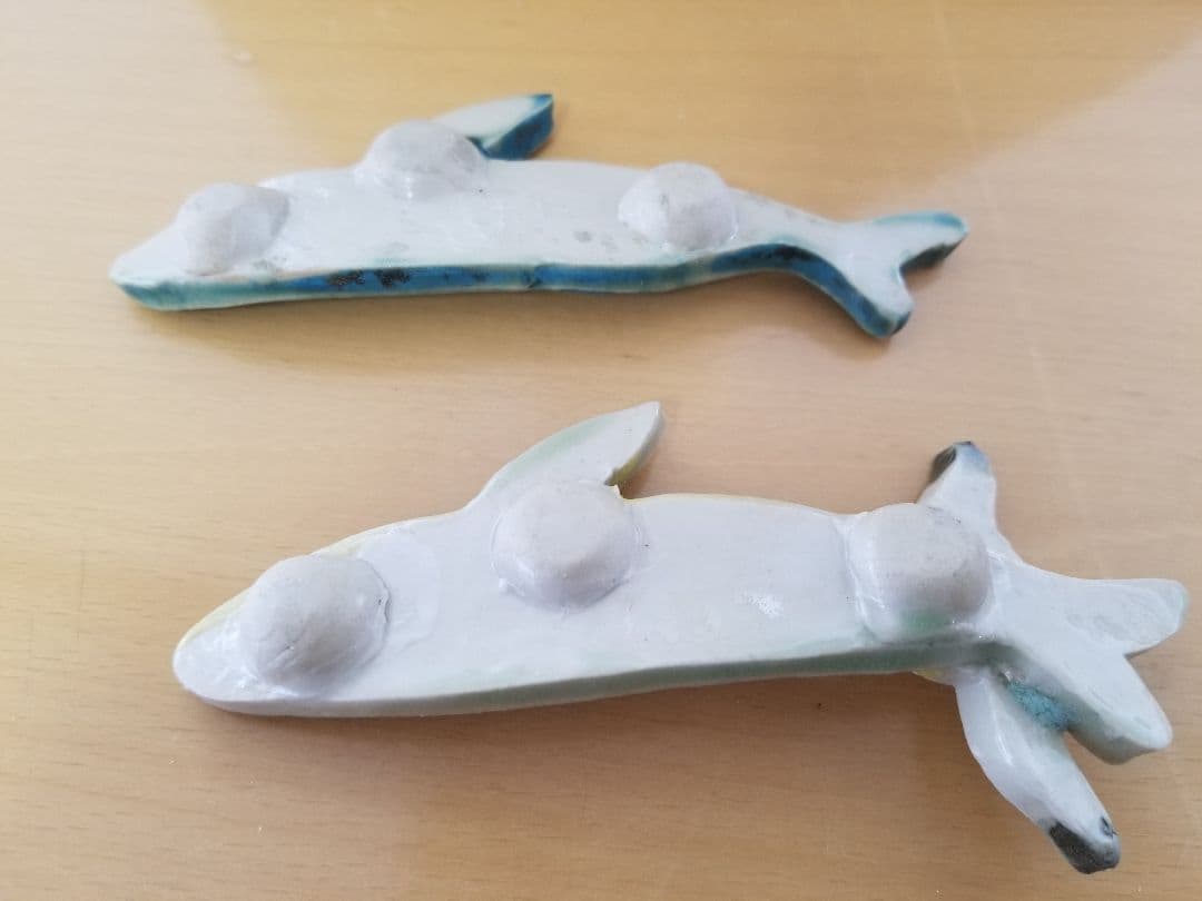 林大輔 九谷焼 現代作家 箸置き オブジェ 鯨 カモメ