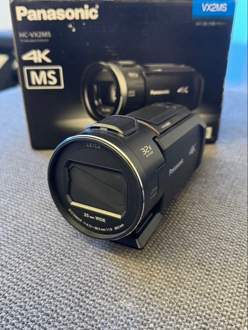 パナソニック HC-VX2MS 4K ビデオカメラ 概要 デジタル4Kビデオカメラ HC-VX2MS | デジタルビデオカメラ