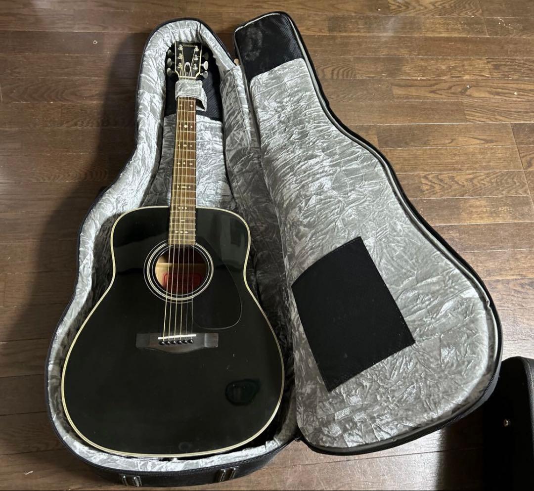 ヤマハ FG522SJ BL アコギ 赤ラベルFGシリーズ 美品 ギグケース付