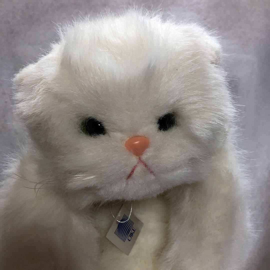 ぬいぐるみ オオイケ 猫 ペルシャ レトロ 昭和 - メルカリ