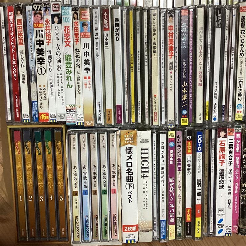 演歌 歌謡曲 民謡 CD 大量【100枚程度】 RG0114-16 懐かしの名曲