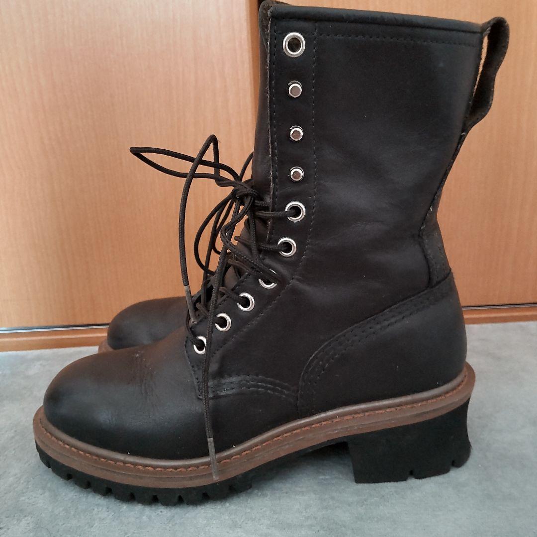 ホーキンス ロガーブーツ GT-4371 25.5cm ブラック レザー 本革 - メルカリ