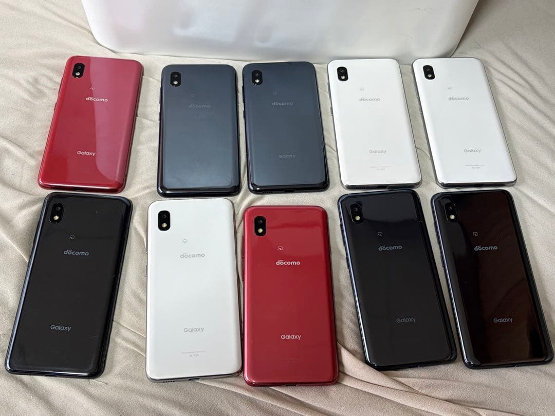 GALAXY A21 カラー3種類初期化済み35個docomo1