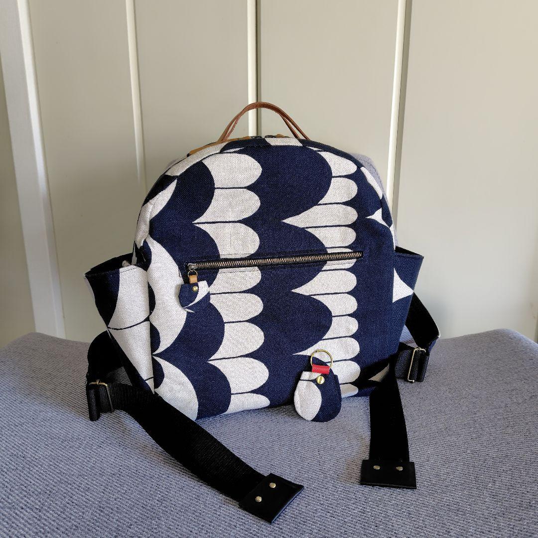 ミナペルホネンリュックハンドメイドミナペルホネン両開きリュック