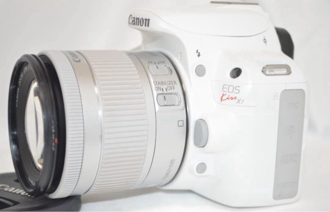 Canon kiss x7☆希少ホワイト☆スマホに転送☆ ❤️人気ホワイト❤️スマホ転送❤️Canon kiss X7 - メルカリ
