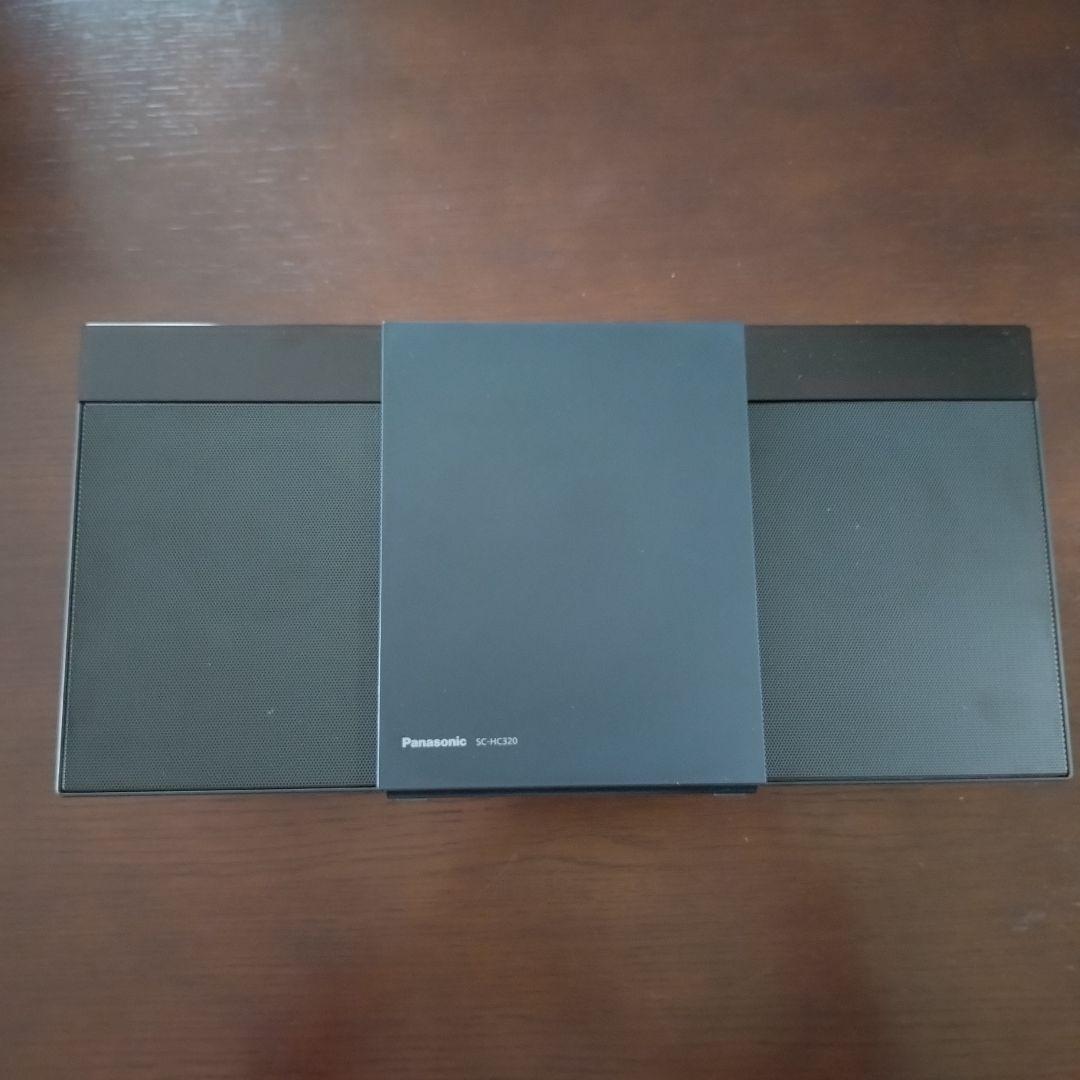 パナソニック ミニコンポ SC-HC320-K ブラック【2025年製】 ミニコンポ ブラック SC-HC320-K [Bluetooth対応 /ワイドFM対応