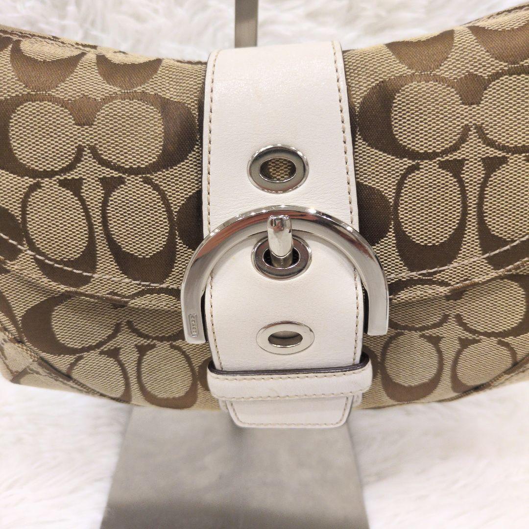 希少 COACH コーチ ソーホー ワンショルダー 肩掛け 6171 ホワイト
