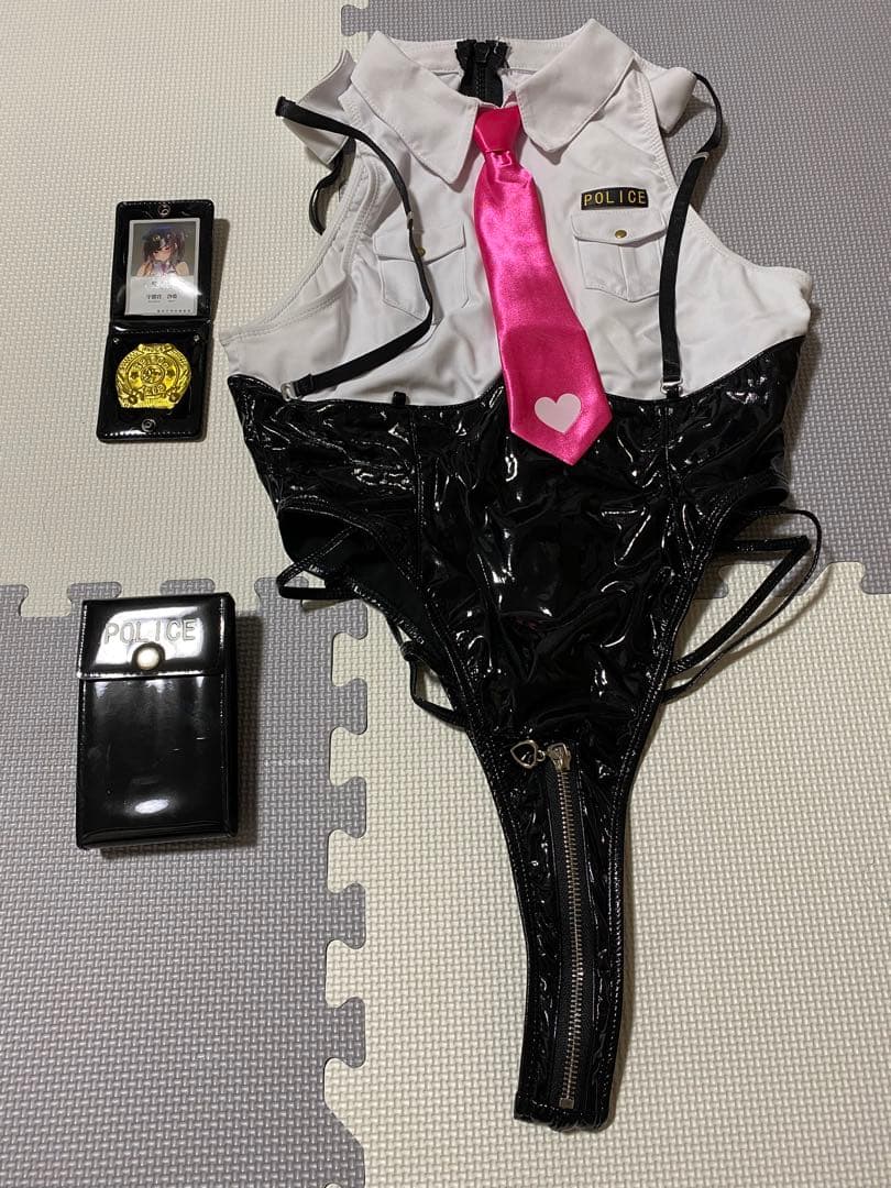 歪萌舎 ポリス コスプレ セクシー エナメル - メルカリ