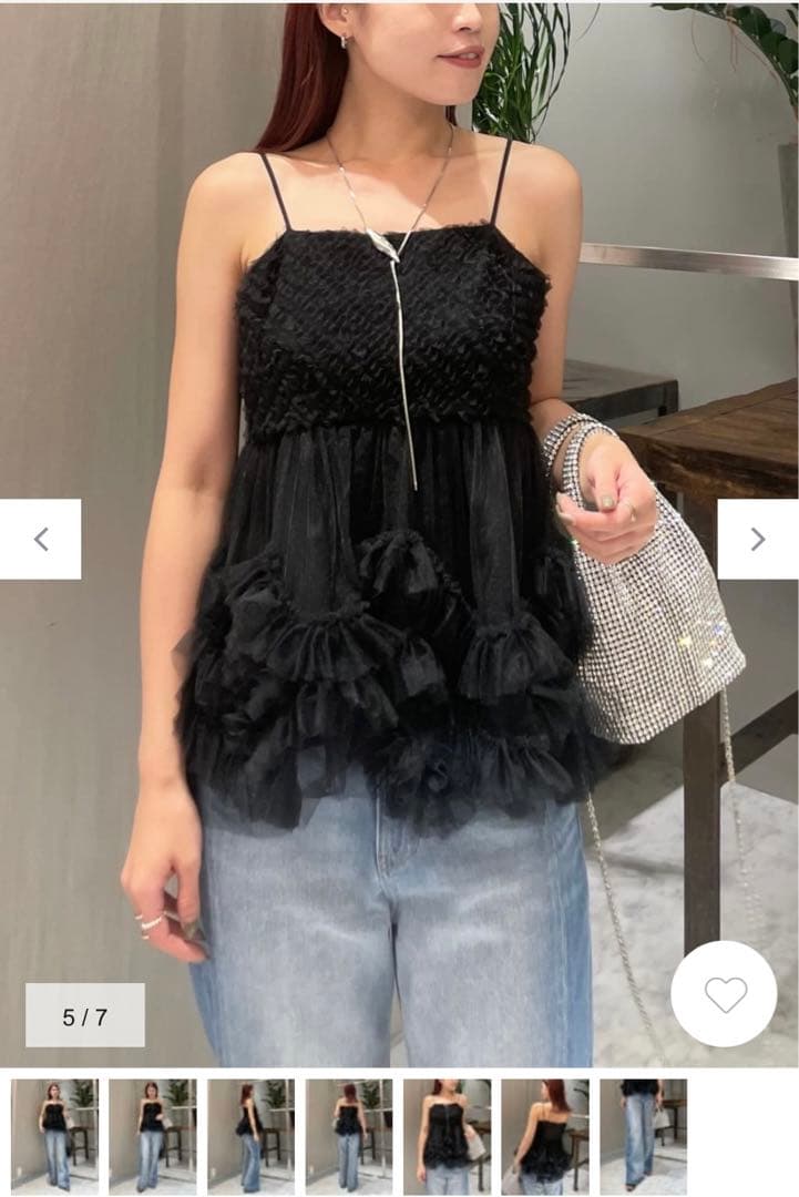 mmmi。様☆グレースコンチネンタル diagram チュールフリル