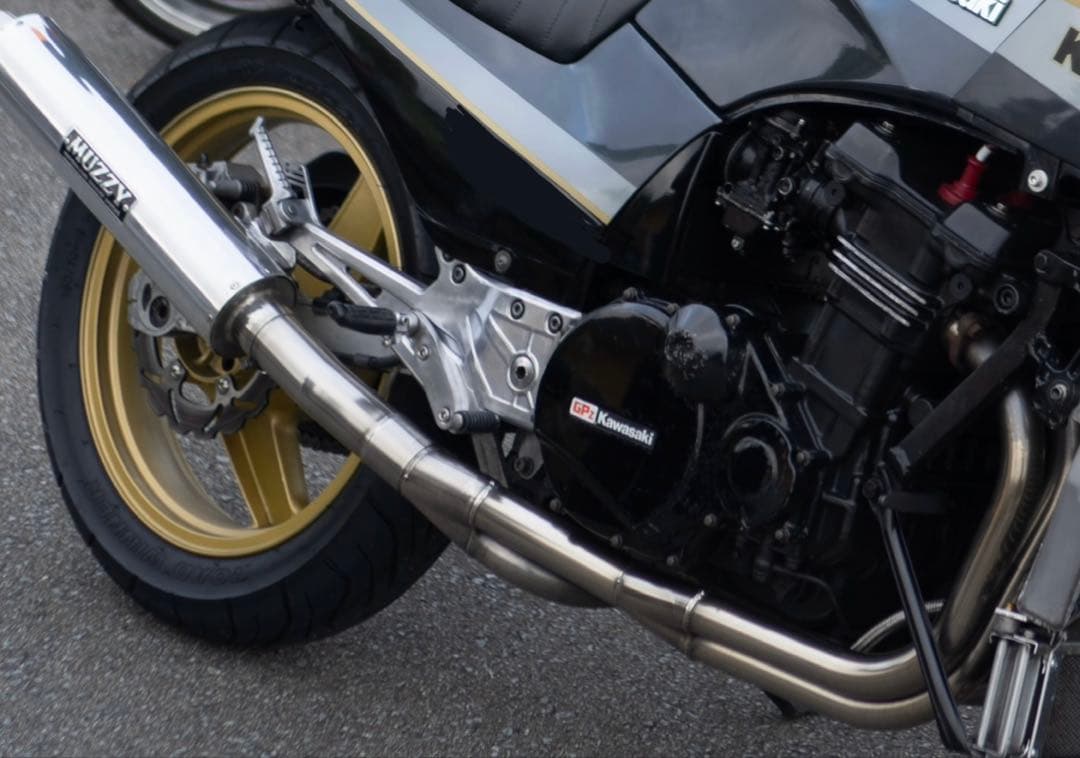 MUZZY マージー ステンレス フルエキゾースト マフラー GPZ900R - メルカリ