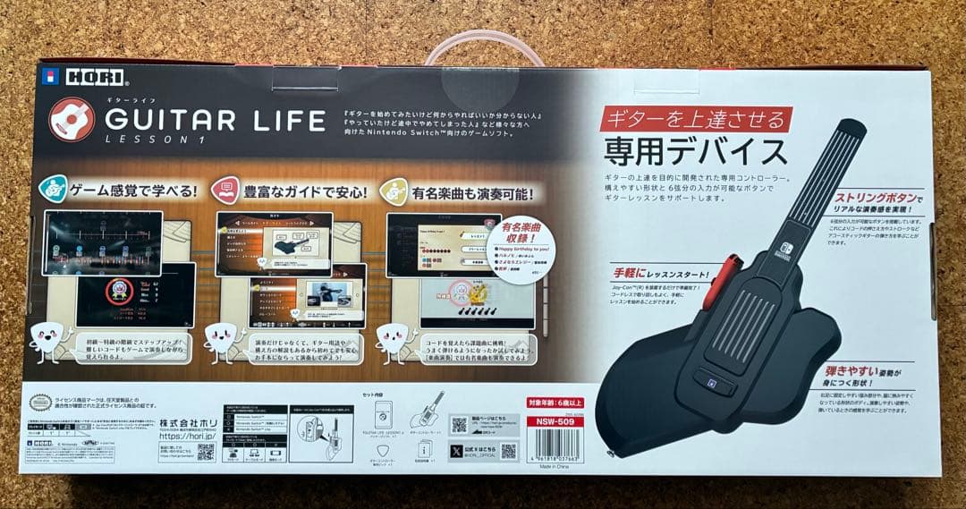 新品　Switch GUITAR LIFE -LESSON1-　ギターライフ