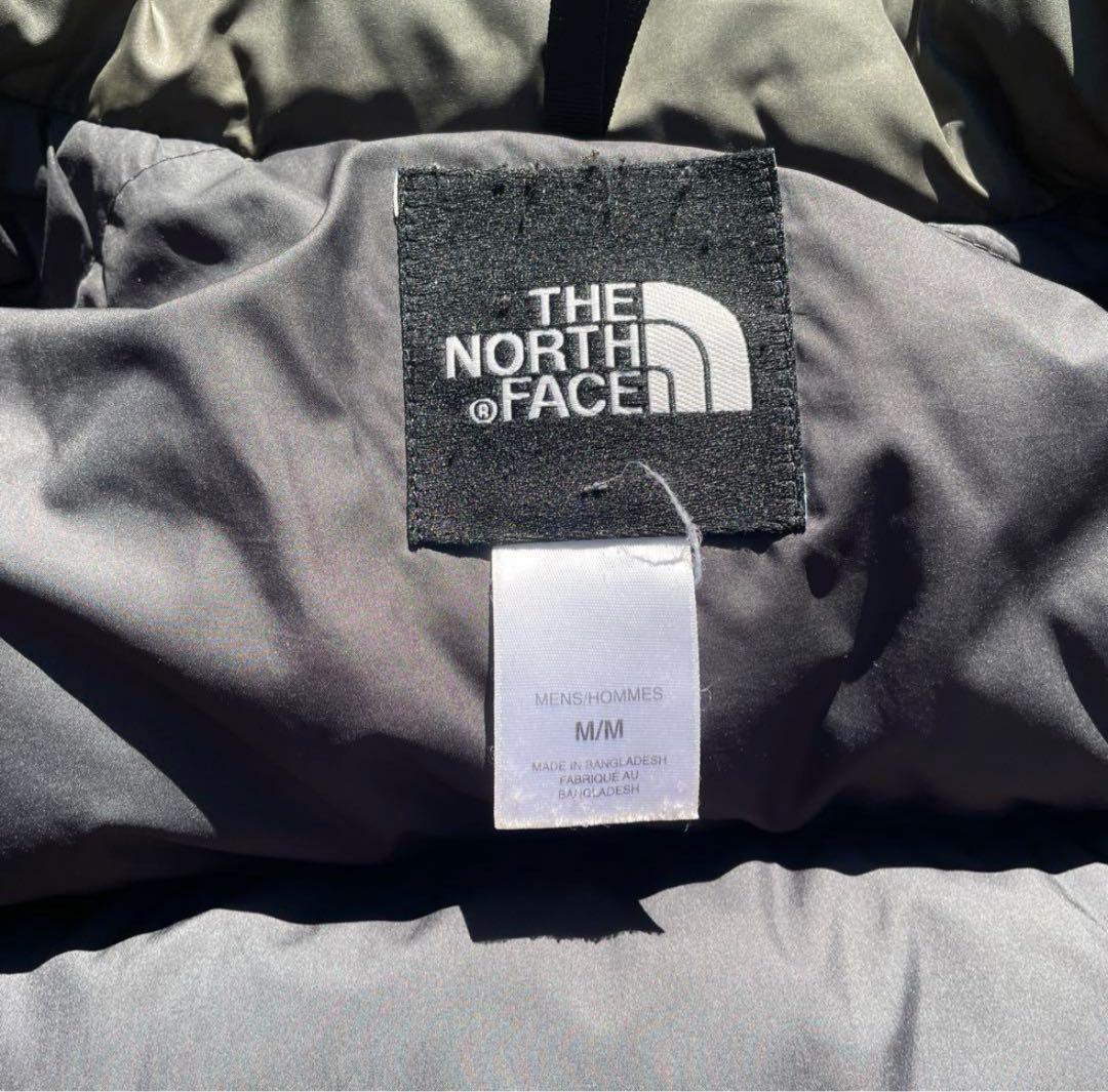 希少！】美品！90s レトロヌプシ センターロゴ カーキ M ノース