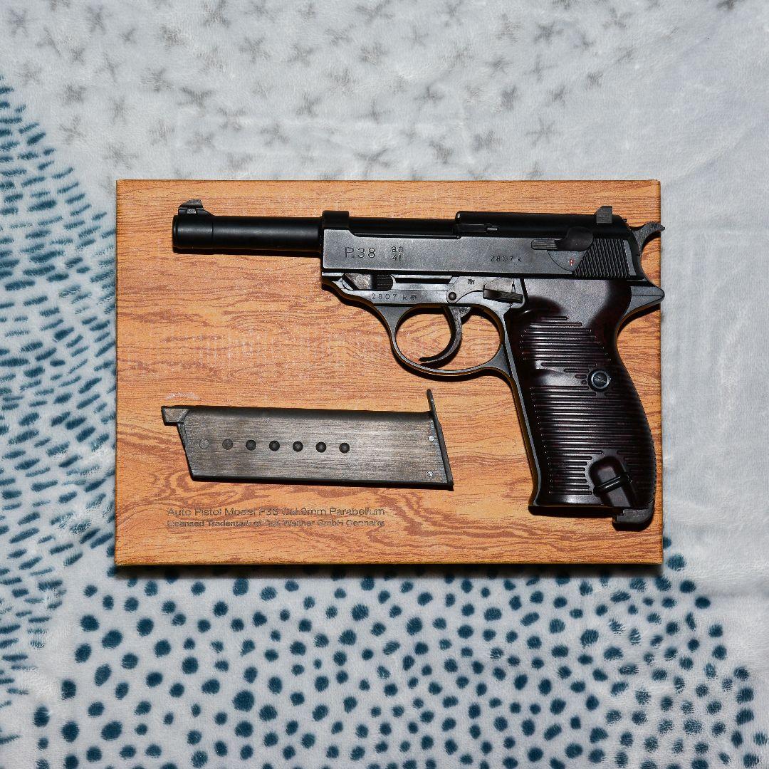 マルゼン ワルサー P38 ブローバック (ac41)ブラック マルゼン ガスブローバック ワルサーP38 ac41 ブラック（ワルサー社