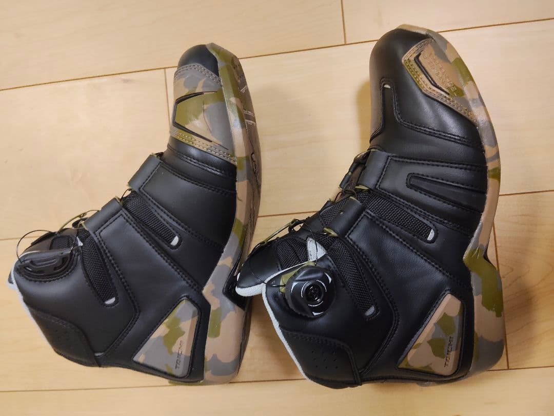 かちょ〜、TAICHI ダイヤル式バイク靴 25.5cm