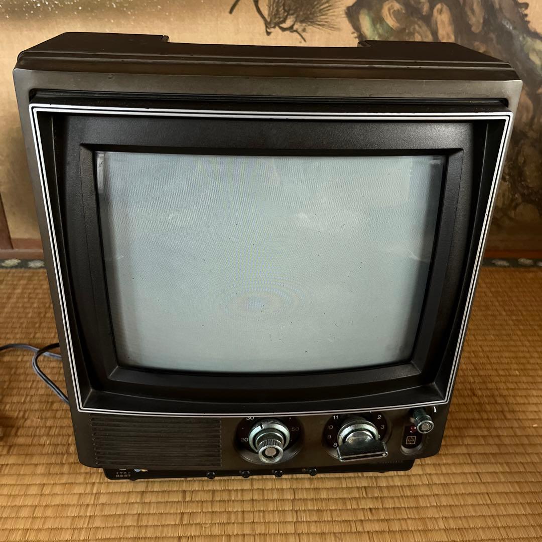 ナショナル カラーテレビ TH11-S4 通電OK 79年製C-79