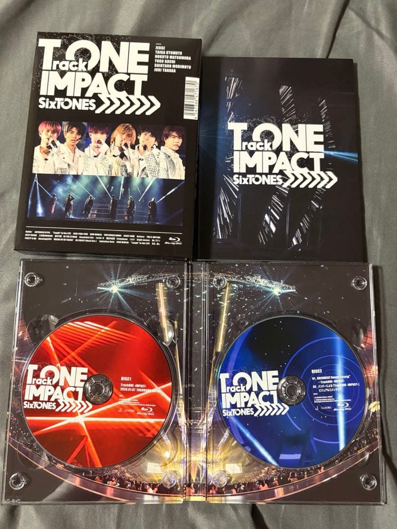 SixTONES TrackONE -IMPACT- Blu-ray 2枚組 - メルカリ