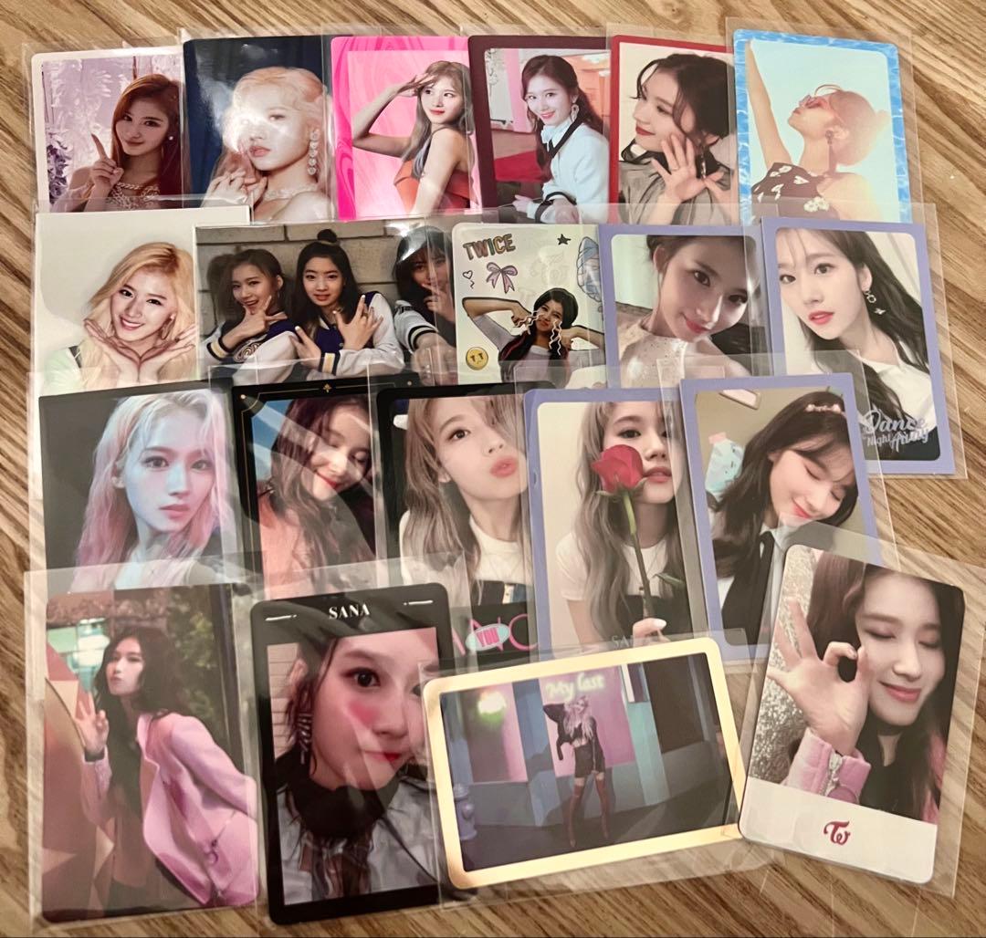 twice サナ トレカ セット - メルカリ