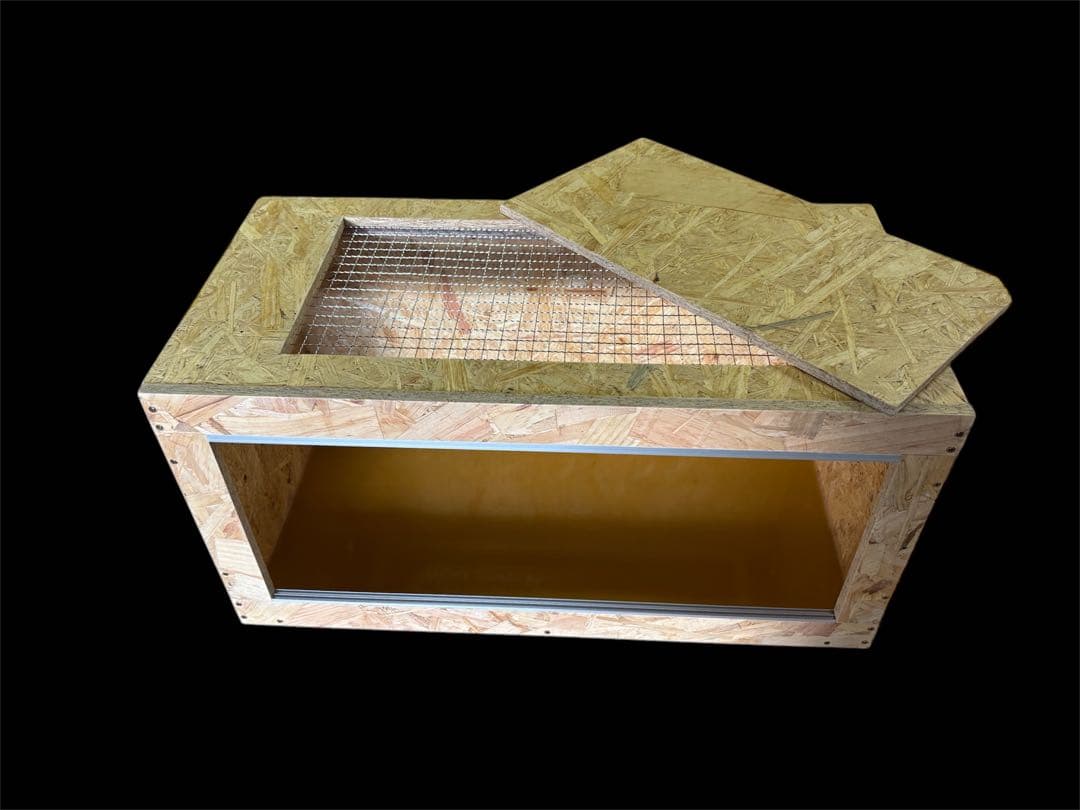 爬虫類ケージ 60×35×45 ストッパー キャップ