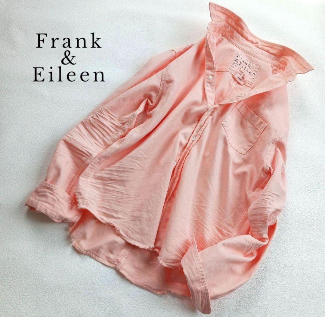 美品/現行✨フランクアンドアイリーン 長袖シャツ LUKE ダメージ加工