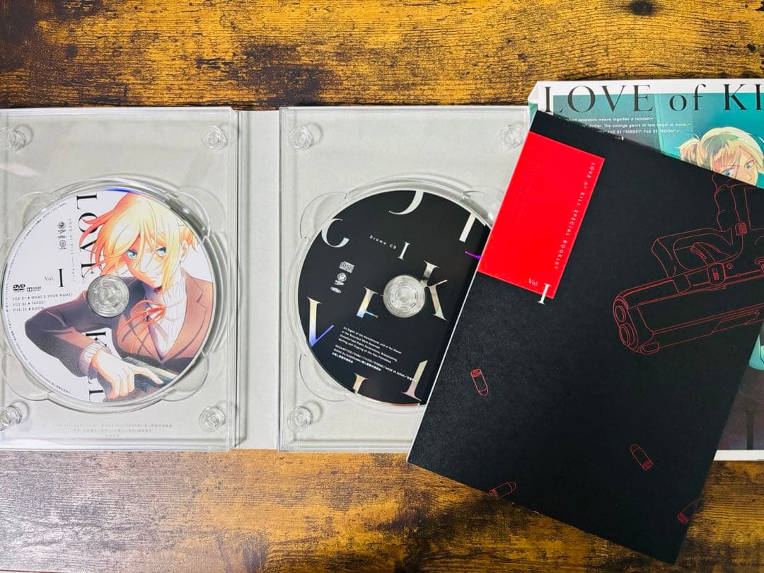 【初回生産版】殺し愛 DVD 全4巻セット