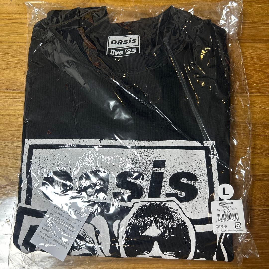 Oasis Paper Cut OutスウェットL[完売品]新品 - メルカリ