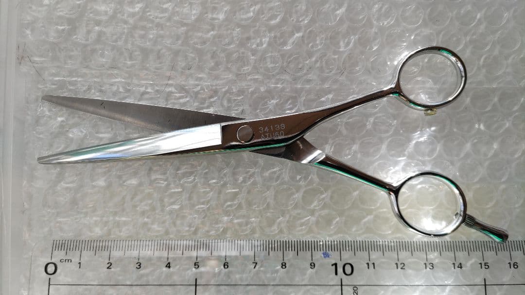 武芸ATU60 メガネ シザー 右利き 6インチ 美品