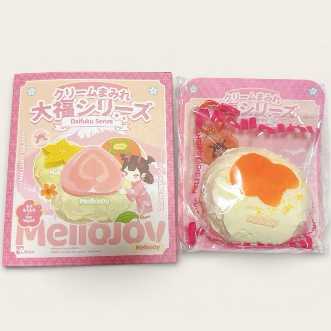Mellojoy メロジョイ スクイーズ 大福 オレンジ みかん - メルカリ
