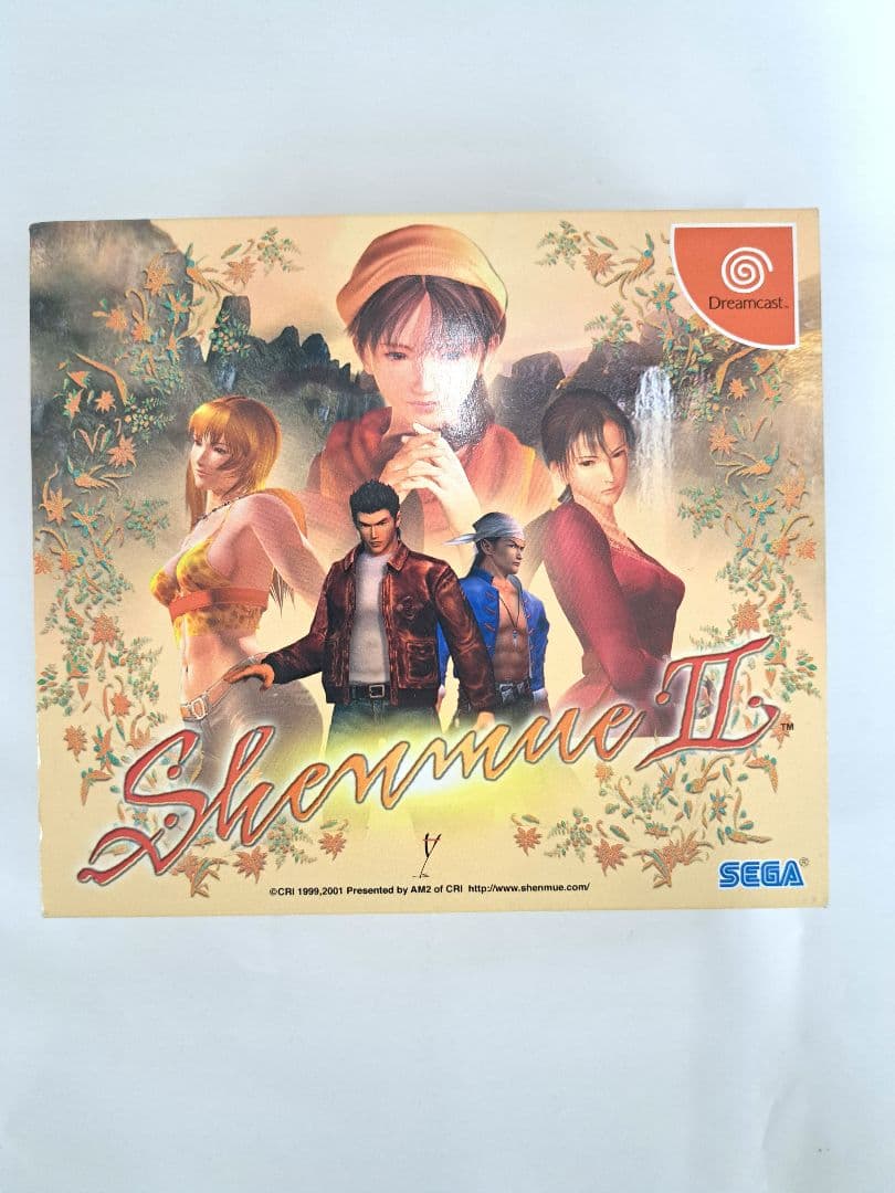 新品 シェンムーⅡ 初回限定版／ドリームキャストソフト／ソフト自体未