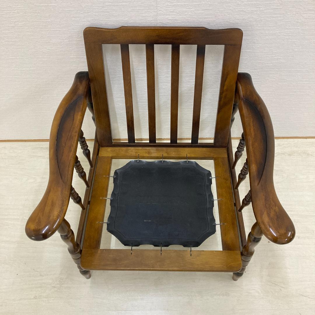 カリモク】コロニアル アームチェア 1人掛けソファ 椅子 - メルカリ