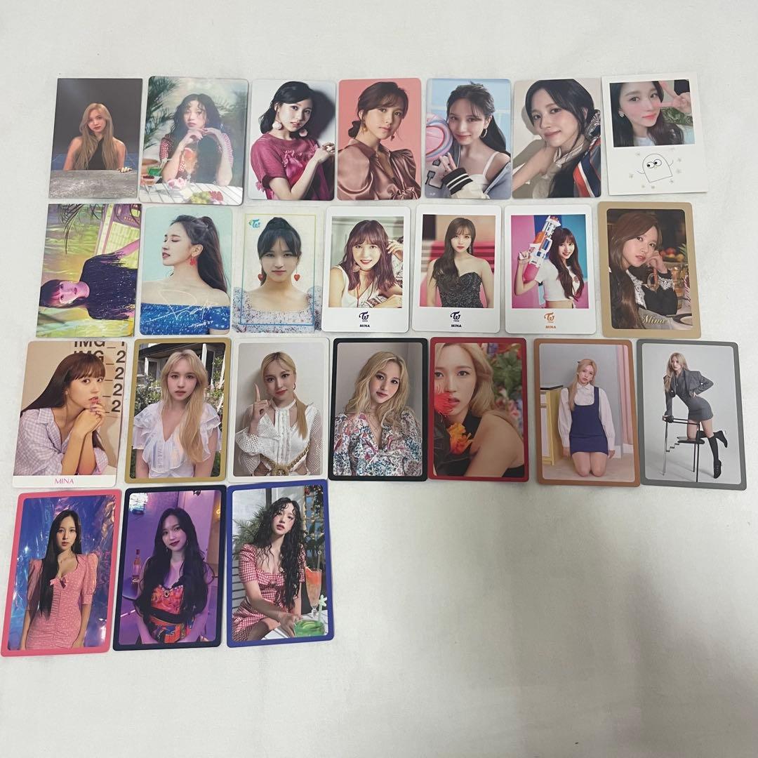 TWICE ミナ トレカ まとめ売り - メルカリ
