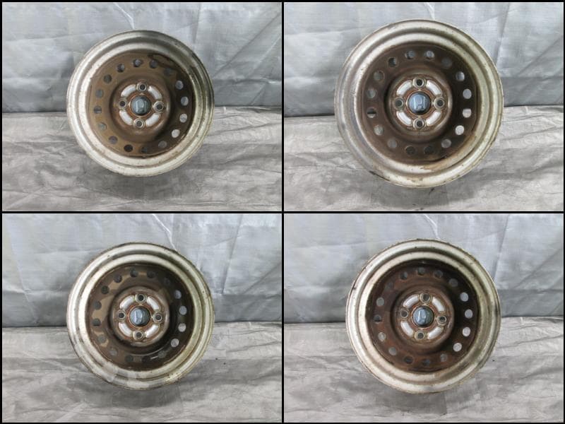 M158　 アクティ純正ホイール　12×3.50B　4H/100　4本