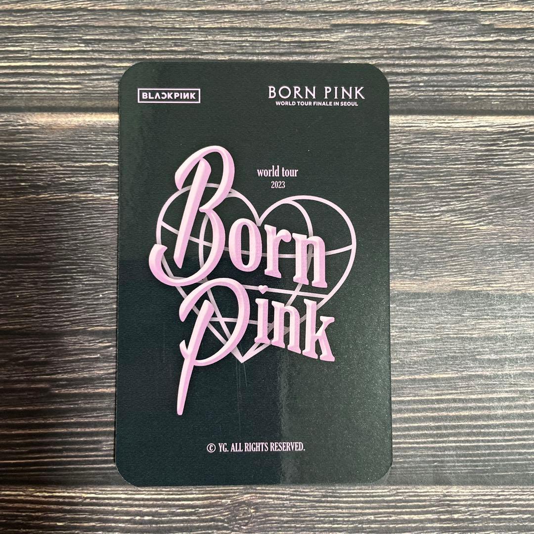 BLACKPINK BORN PINK ソウルコン 会場限定 特典トレカ ロゼ - メルカリ