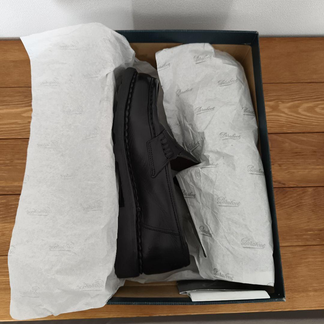 即日発送】☆パラブーツ オルセー 4 ネイビー☆ソール・内側正規修理済