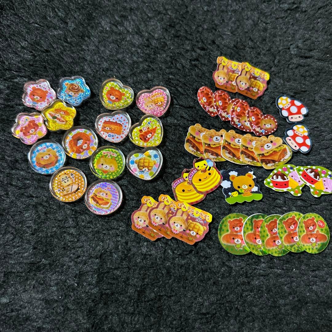 平成レトロ☆おはじきシール♡フレークシール - メルカリ