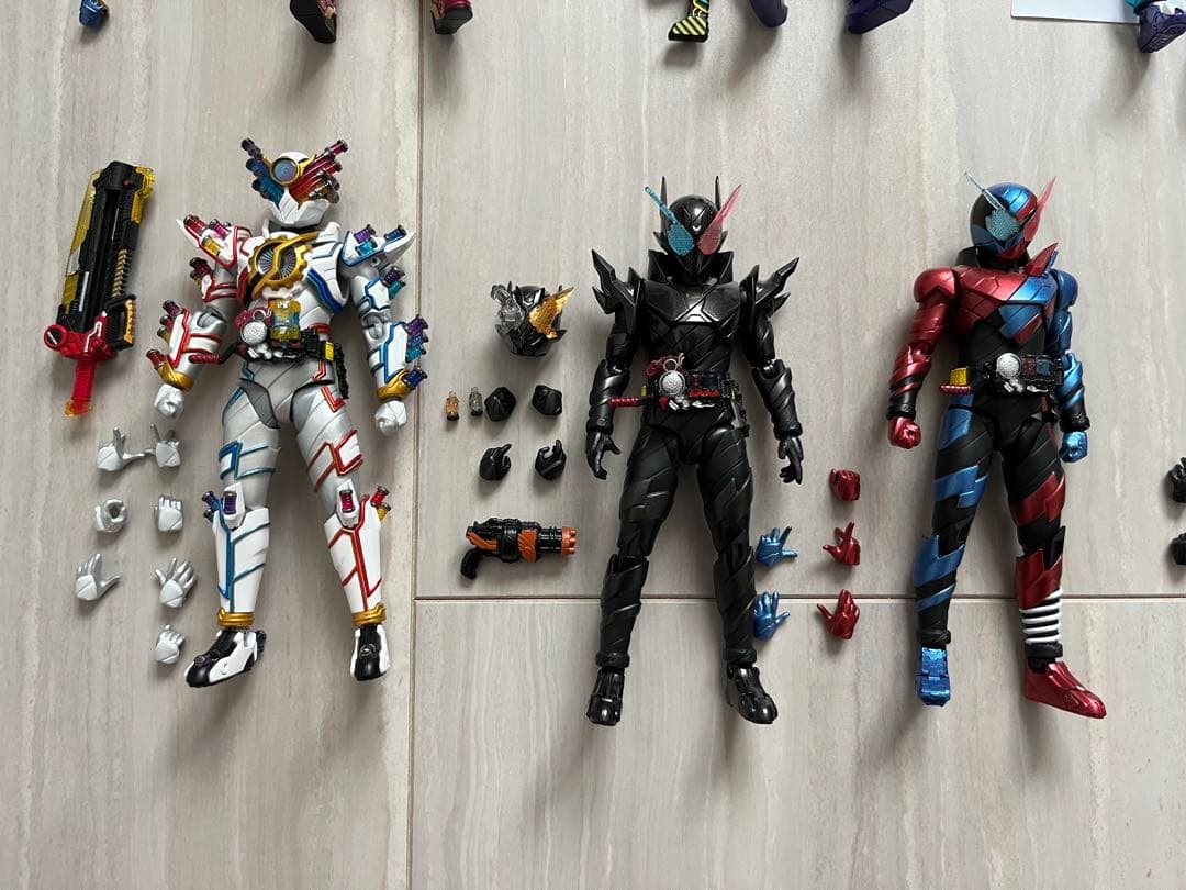 s.h.figuarts 仮面ライダービルド　10体セット