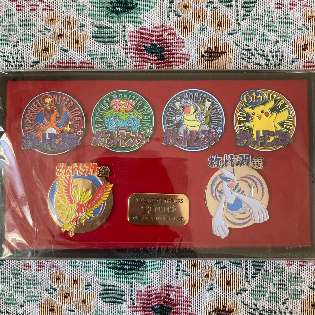 ポケモンピンズセット ミレニアムバッチ 2000年製 - メルカリ