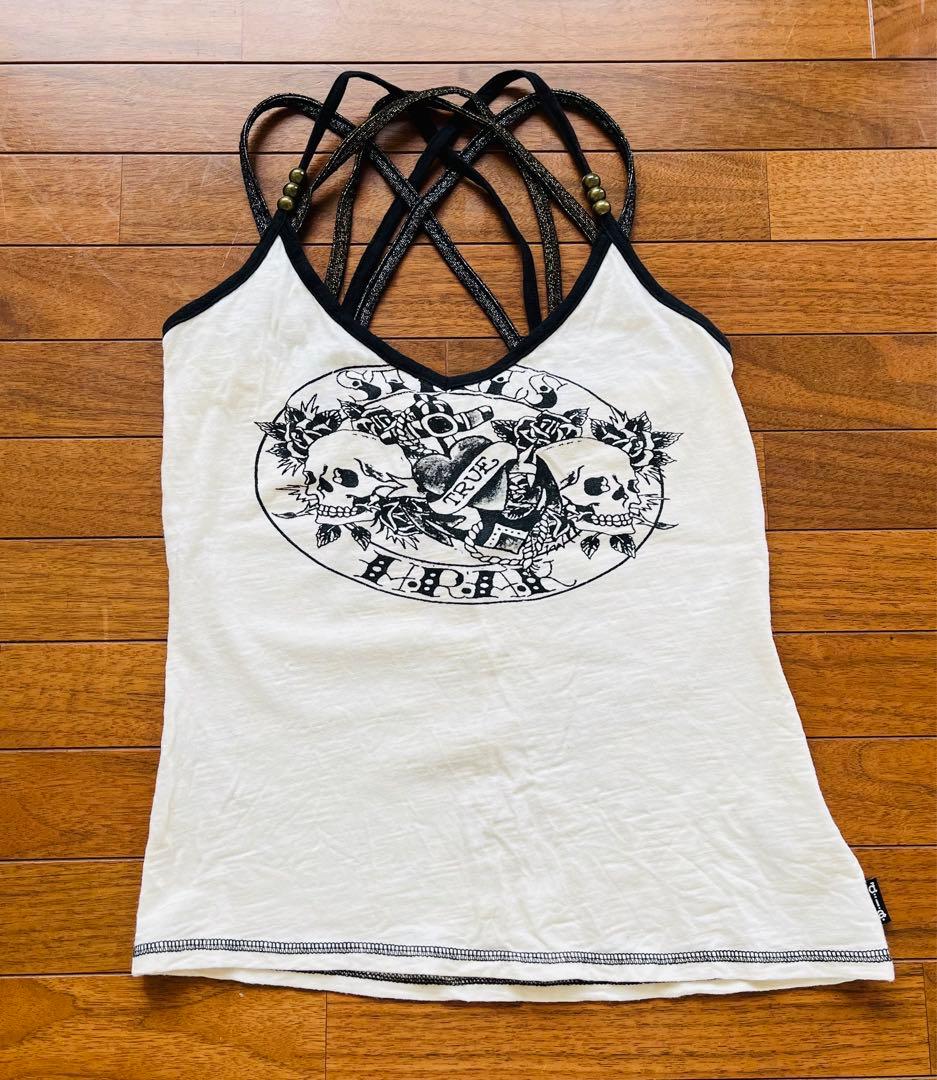 【正規品】　d.i.a. スカルキャミソール Discoat（ディスコート） キャミソール 「3サイズ展開」吸水速乾カップ