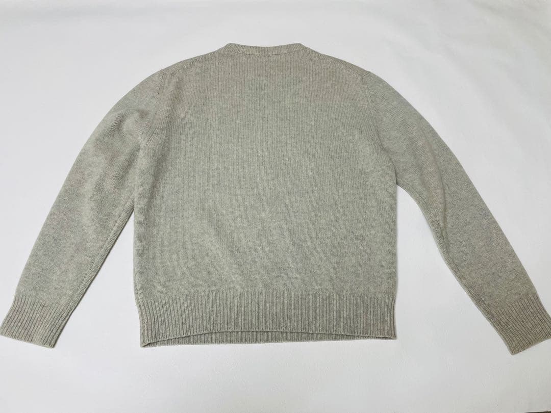 美品 メゾンキツネ ビッグキツネ刺繍ニット セーター 国内正規品